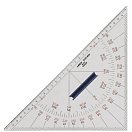 Купить Угольник-транспортир навигационный Linex 3200 MRH 090900 320 мм с ручкой 7ft.ru в интернет магазине Семь Футов