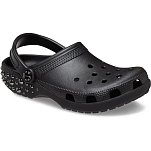 Crocs 211596-001-m6w8 Деревянные башмаки Classic Studded Black 35x25x15 EU 38