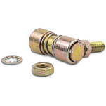 Trac outdoors 1-029104 Quick Release Шаровой шарнир 40 ЮВ Серебристый