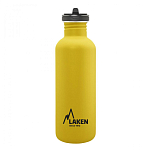 Laken BSF100AM Нержавеющая сталь Basic Flow бутылка 1L Yellow