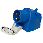 Bals 000487 IP44 16A 230V Вилка для поверхностного монтажа Голубой Blue / Grey