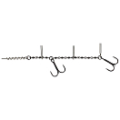 Купить Westin T51-320-134 Add-It Jointed Stinger Double Лидер Серебристый Black 160 mm  7ft.ru в интернет магазине Семь Футов
