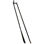 Fultyme rv 590-1215 28´´ Проставка рычага левая Серебристый