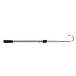 Lineaeffe 6320005 Telescopic Boat Hook 2 Sections Серый  Silver / Black 140 cm 