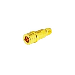 Poynting A-ADPT-048 коннектор SMA QMA Желтый  Golden