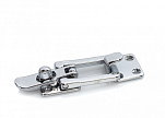 Рычажный замок с прямой ответной пластиной из хромированной латуни