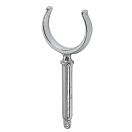 Купить Forniture nautiche italiane 909001 Латунная опора весла Серебристый Grey 12 mm  7ft.ru в интернет магазине Семь Футов