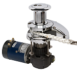 Вертикальная лебедка с барабаном Vetus Maxwell P105435 тип RC10-8 12В 1000Вт 700кг цепь Ø8мм трос Ø14-16мм для судов до 14м и палубы 150мм