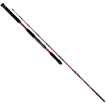 Mikado WAA923-185 Silupro Vertical Bogey Удочка Для Сома Red / Black 1.85 m