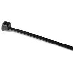 T-h marine 232-075BRADCDP Radiused Кабельные Стяжки Черный