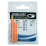Garbolino GOMAM0190-P12OY Поплавок Antena Plastic 1.20 mm 8 Единицы Red / Yellow 22-26-30-36 mm