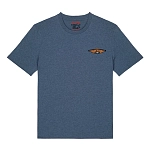 Shark attack sa13buxl Футболка с коротким рукавом Vintage Logo Heather Blue 30x25x2