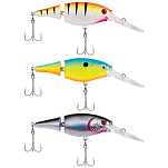 Berkley 1481625 Flicker Shad Шарнирный воблер 70 Mm 8.5g Многоцветный Blue Smelt