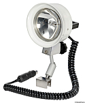 Прожектор дальнего света Utility с креплением на лобовое стекло 12В 100Вт 500м, Osculati 13.247.02
