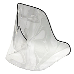  Стекло ветровое Полиуретан 50-44-3982Pc 630x2мм увеличенное из монолитного поликарбоната с окантовкой для снегоходов Polaris Widetrak LX