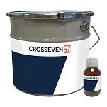 Crosseven p207296 двухкомпонентный пневматический клей ПВХ 2.5L White 30x15x12