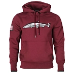 Taimen 10086341 Толстовка с капюшоном Menza  Burgundy M