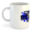 Купить Kruskis 42611K041 Big Game Кружка 325ml Белая  White 325 ml (11 oz)  7ft.ru в интернет магазине Семь Футов