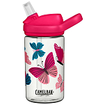 Camelbak 2472.102041 Eddy+ Kids 400ml Бесцветный  Colorblock Butterflies
