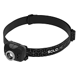 Solidline 502206 Налобный фонар SH6R-600lm Black 20x10x10
