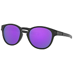 Oakley OO9265-5553 Latch Prizm Солнцезащитные Очки Matte Black Prizm Violet/CAT3