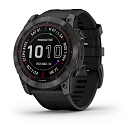 Купить Garmin 010-02541-11 Fenix 7X Sapphire Solar Часы Черный  Carbon Grey DLC Titanium / Black 7ft.ru в интернет магазине Семь Футов