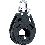Harken 2600 Carbo 57 Mm Шкив Черный  Black / Silver