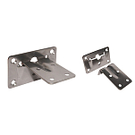 A.a.a. 5050600 Опора стойки из нержавеющей стали Серебристый Grey 86 x 52 x 70 mm 