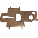 Goldenship GS31147 AISI304 Универсальный ключ Серебристый Grey
