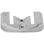 Martyr anodes 194-CM821630C2Z Mercury Mercruiser Bravo Generation II Оцинкованный анод Серебристый Grey