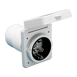 Parkpower by marinco 679-6353ELRV стандартный штекер питания 50A 125-250V Серебристый White