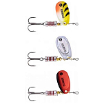 Zebco 3123101 Trophy Z-Swirl Ложка 5g Многоцветный Silber / Perch Foil