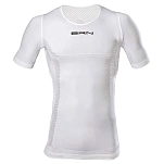 Brn I03BS Базовый слой с коротким рукавом Белая White S-M