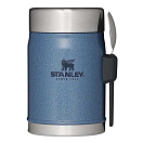 Купить Stanley 10-09382-081 Classic 400ml Банка с едой Голубой Hammertone Lake 7ft.ru в интернет магазине Семь Футов