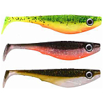 SPRO 004664-06110-00000-00 Iris The Shad Мягкая приманка 100 mm 24 единицы измерения Золотистый UV Salt&Pepper