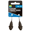 Купить Preston innovations P0220134 Свинцовые клипсы Feature Finder Black 45 g 7ft.ru в интернет магазине Семь Футов