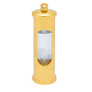 Купить Барометр Delite Stig Larsen Stormglass 550401 145 мм из полированной и лакированной латуни 7ft.ru в интернет магазине Семь Футов