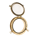 Porthole / polished brass 24301-bvs