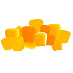 Reactor baits 75056001 Силиконовая кукуруза Pop Ups Fluo Yellow