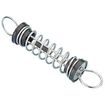 Oem marine MR085007 Амортизатор из нержавеющей стали Серебристый Silver 7 mm