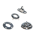 Plastimo 6565388 Поворотный зажим Серебристый Silver