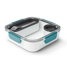 Купить Black+blum BAO-BA005 Коробка для ланча 1L Бесцветный Ocean 7ft.ru в интернет магазине Семь Футов