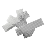 Plastimo 63506 Светоотражающая лента 45.7 m Clear 5 cm