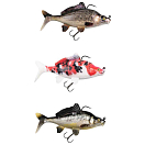 Купить Fox rage NRE075 Replicant Carp Мягкая Приманка 140 мм Золотистый Super Natural Common Carp 7ft.ru в интернет магазине Семь Футов