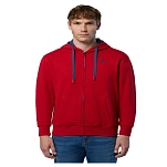 North sails 691260-0237-S Толстовка на молнии Logo Красный Red Lava S