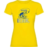 Kruskis 11502302xlc419 Футболка с коротким рукавом Life Is Better Fishing Yellow 30x25x2