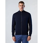 North sails 699779-0802-XL Свитер на молнии 12Gg 699779 Голубой Navy Blue XL