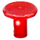 Купить MV Spools LC-RED Алюминиевый зажим для линии Красный Red 7ft.ru в интернет магазине Семь Футов