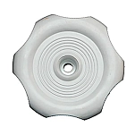 Rv designer 350-H717 Ручка окна (Ruchka okna) Серебристый White 25.4 mm