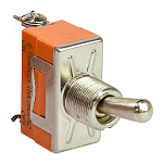 Выключатель тумблер SPST ВКЛ-ВЫКЛ AAA AN3C-101 12В 6А 2P однополюсный